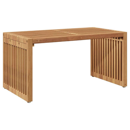 Tavolo Laterale da Giardino Marrone 70 x 37,5 x 35,5 cm