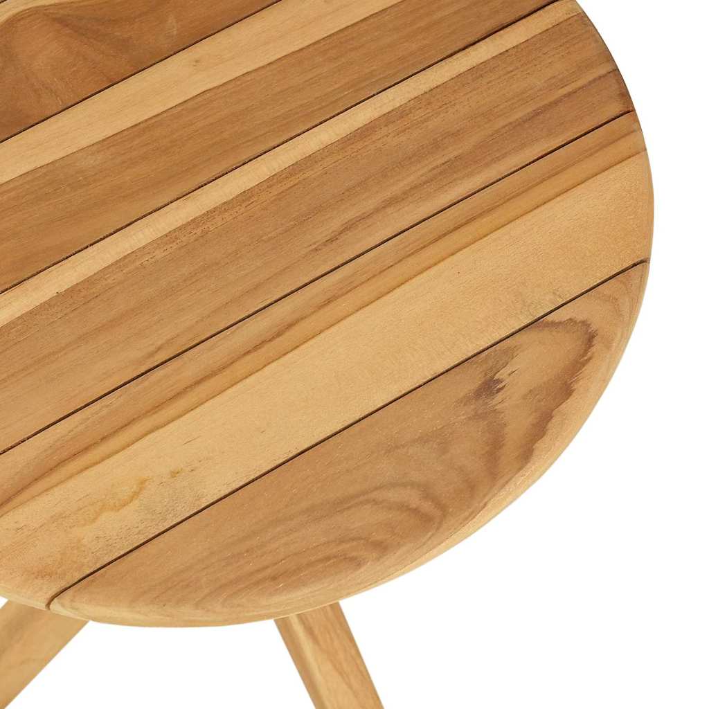Tavolo laterale Marrone 40 x 40 x 41 cm Legno di teak solido | homemem39