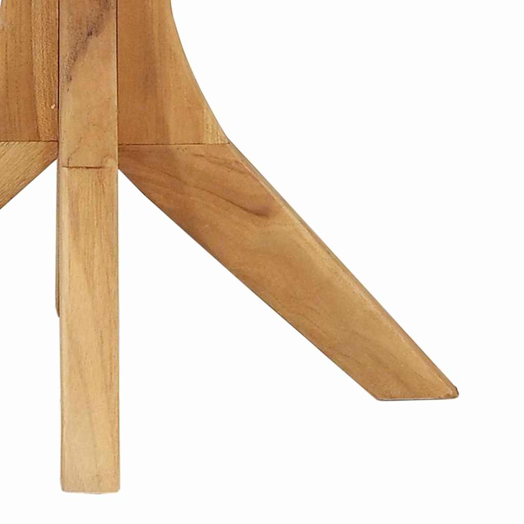 Tavolo laterale Marrone 40 x 40 x 41 cm Legno di teak solido | homemem39
