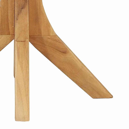 Tavolo laterale Marrone 40 x 40 x 41 cm Legno di teak solido | homemem39