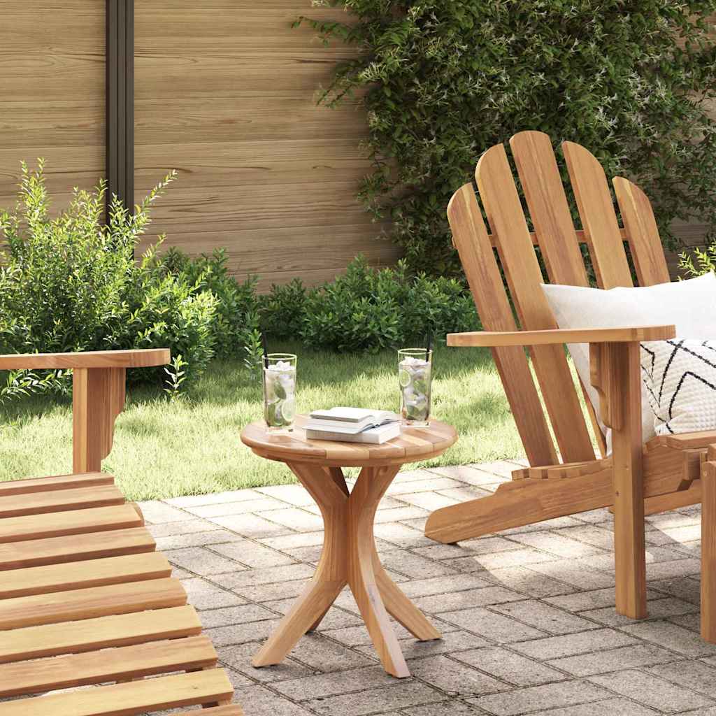 Tavolo laterale Marrone 40 x 40 x 41 cm Legno di teak solido | homemem39