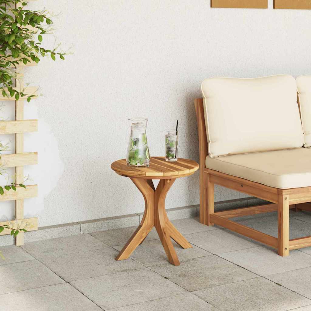 Tavolo laterale Marrone 40 x 40 x 41 cm Legno di teak solido | homemem39