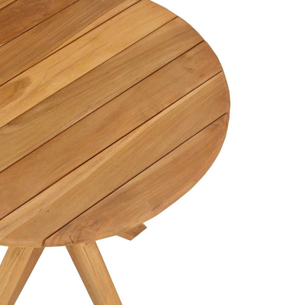 Tavolo laterale Marrone 55 x 55 x 51 cm Legno di teak solido | homemem39