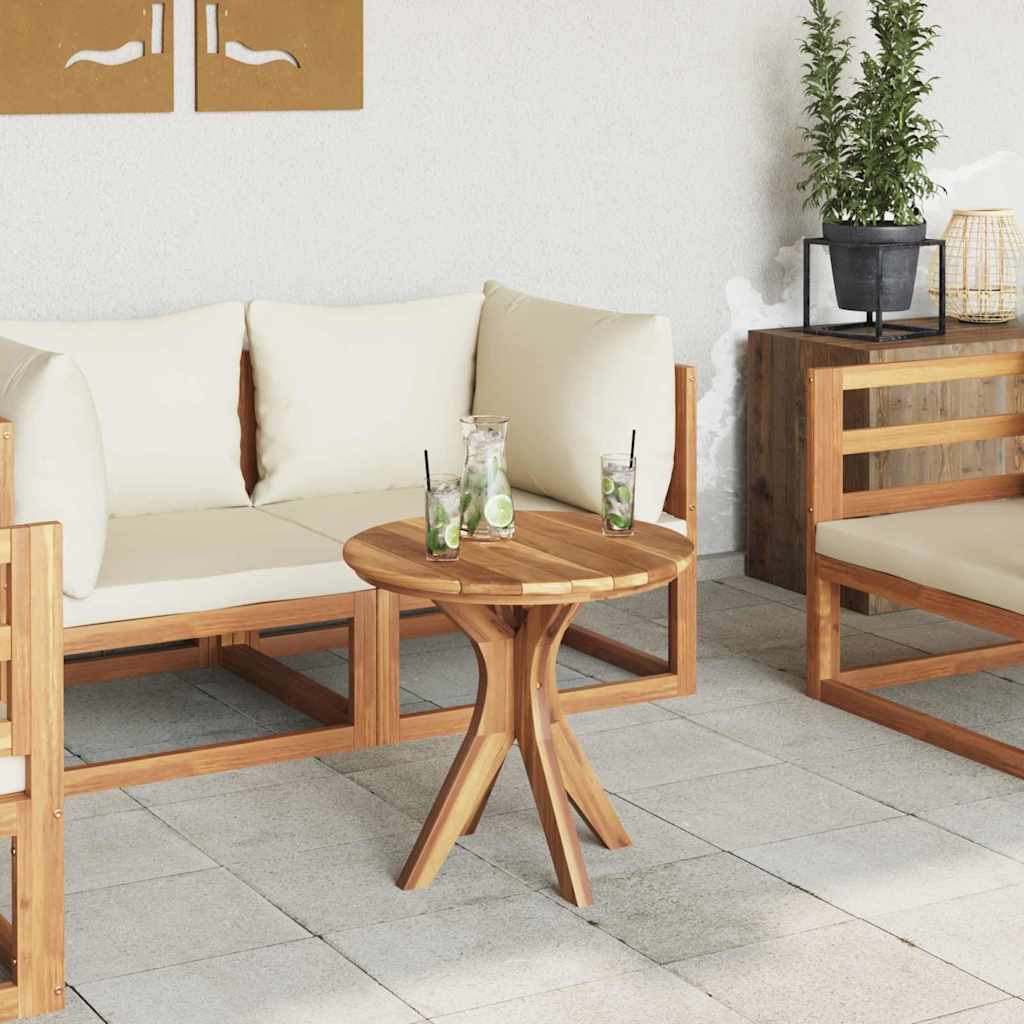 Tavolo laterale Marrone 55 x 55 x 51 cm Legno di teak solido | homemem39