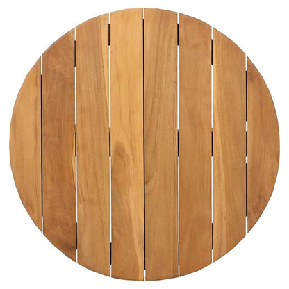 Tavolo laterale Marrone 55 x 55 x 51 cm Legno di teak solido | homemem39