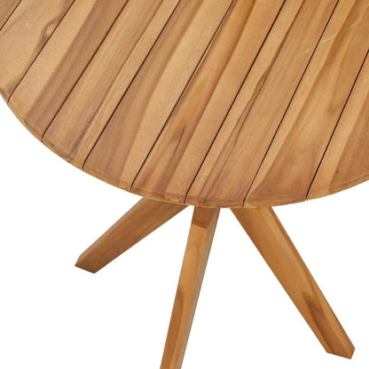 Tavolo laterale Marrone 70 x 70 x 75 cm Legno di teak solido | homemem39