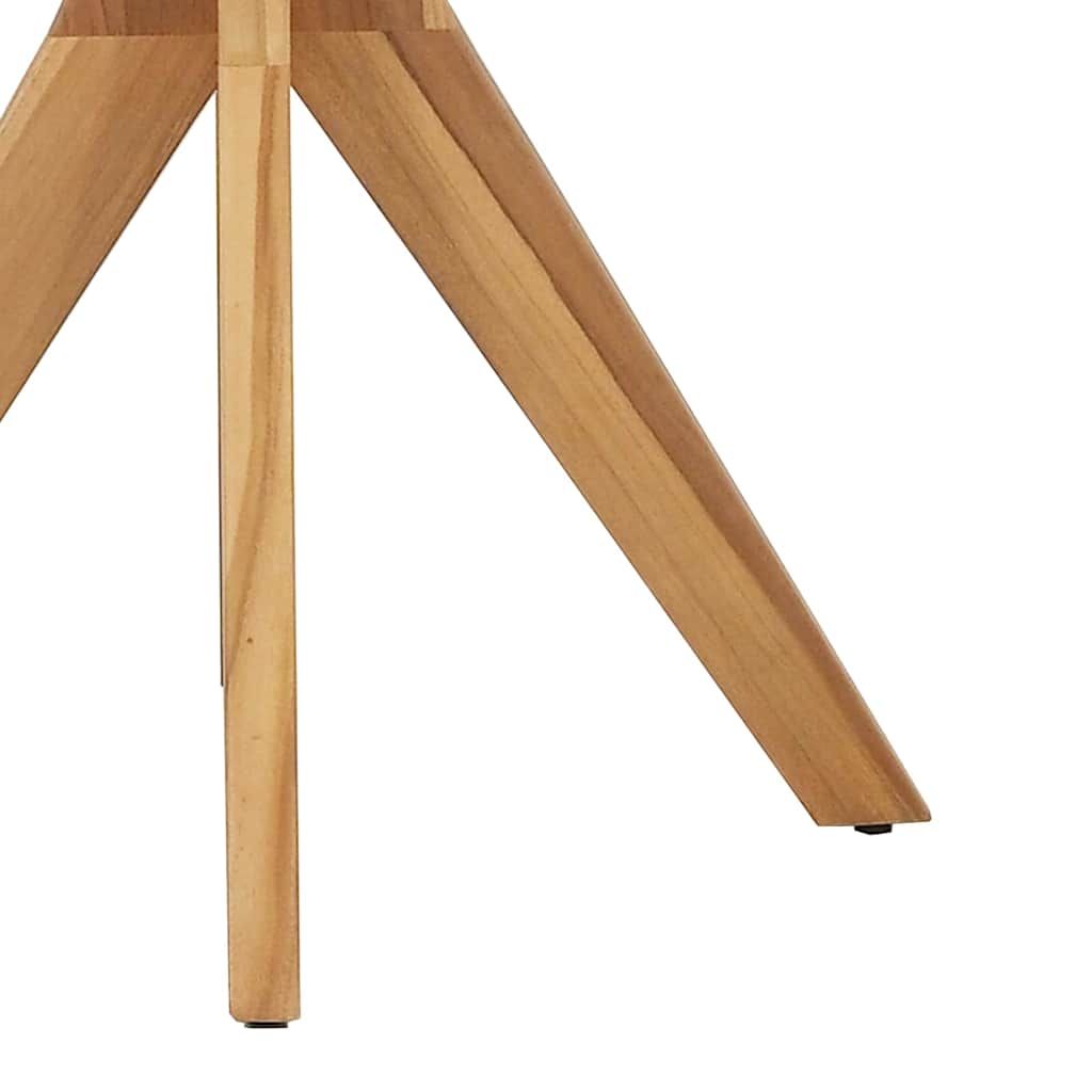 Tavolo laterale Marrone 70 x 70 x 75 cm Legno di teak solido | homemem39