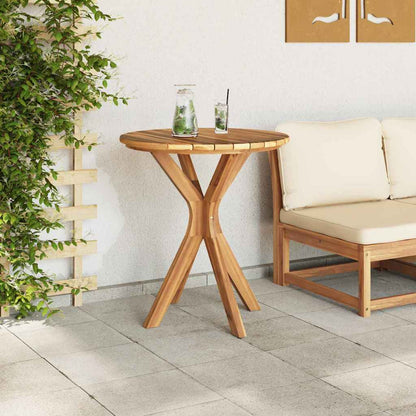 Tavolo laterale Marrone 70 x 70 x 75 cm Legno di teak solido | homemem39