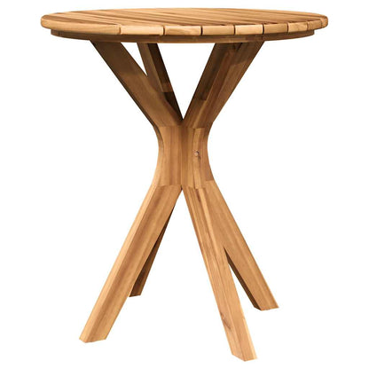 Tavolo laterale Marrone 70 x 70 x 75 cm Legno di teak solido | homemem39