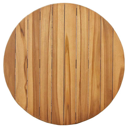Tavolo laterale Marrone 70 x 70 x 75 cm Legno di teak solido | homemem39