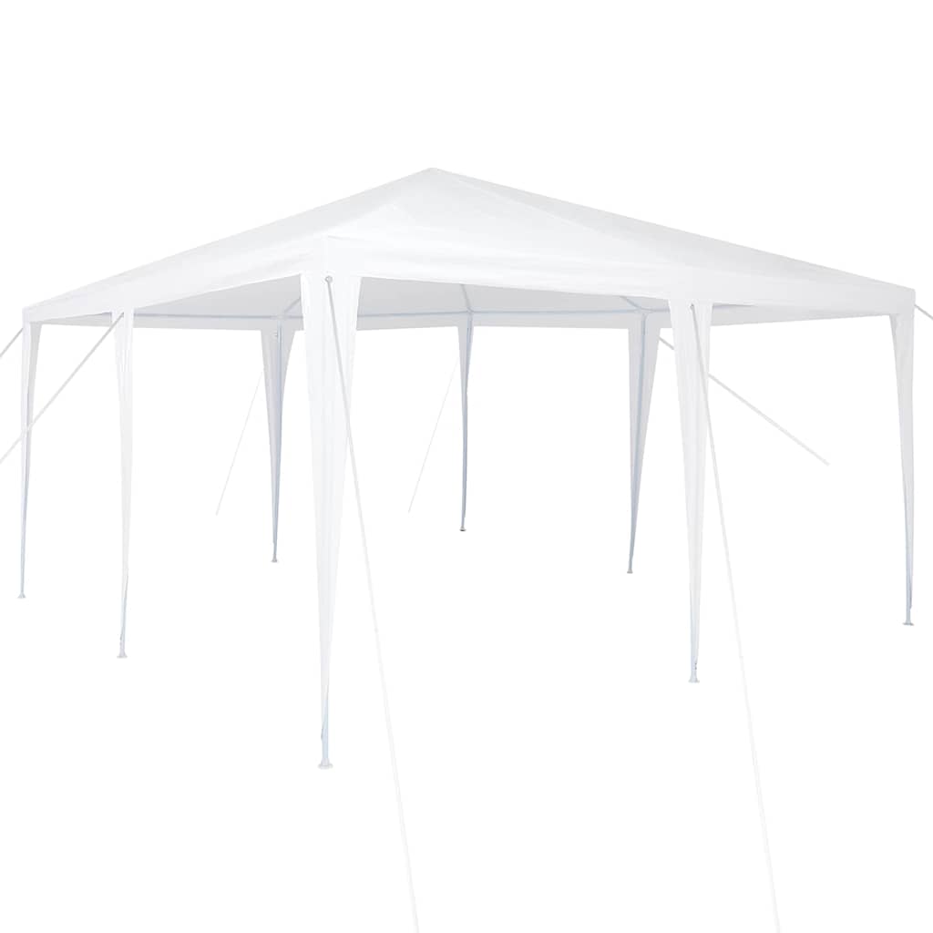 Tenda Party Bianco 400 x 400 x 266 cm Polietilene e Acciaio | homemem39