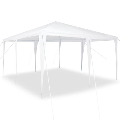 Tenda Party Bianco 400 x 400 x 266 cm Polietilene e Acciaio | homemem39