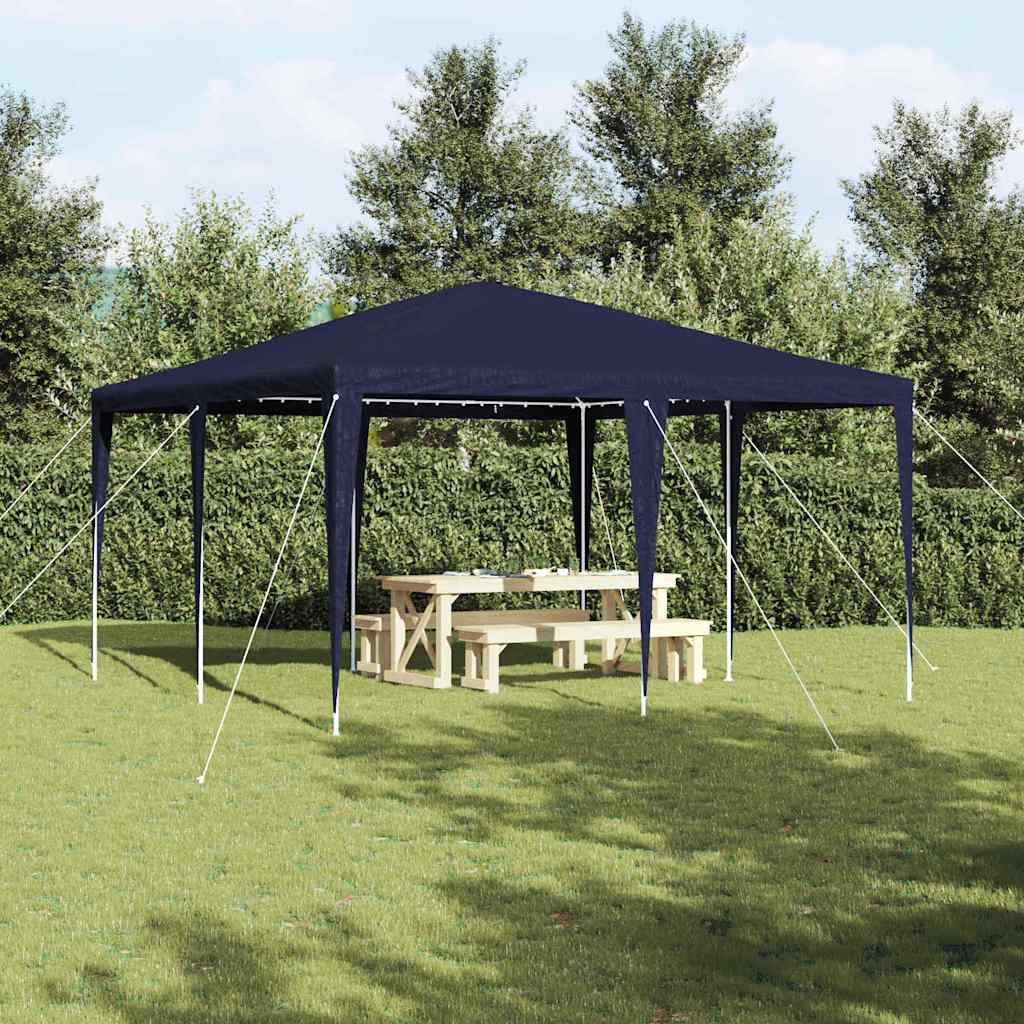 Tenda Party Blu 400 x 400 x 266 cm Polietilene e Acciaio | homemem39