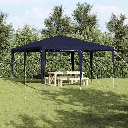 Tenda Party Blu 400 x 400 x 266 cm Polietilene e Acciaio | homemem39