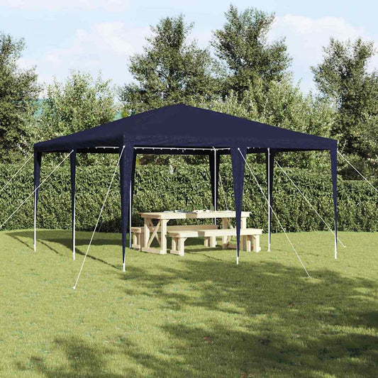 Tenda Party Blu 400 x 400 x 266 cm Polietilene e Acciaio | homemem39