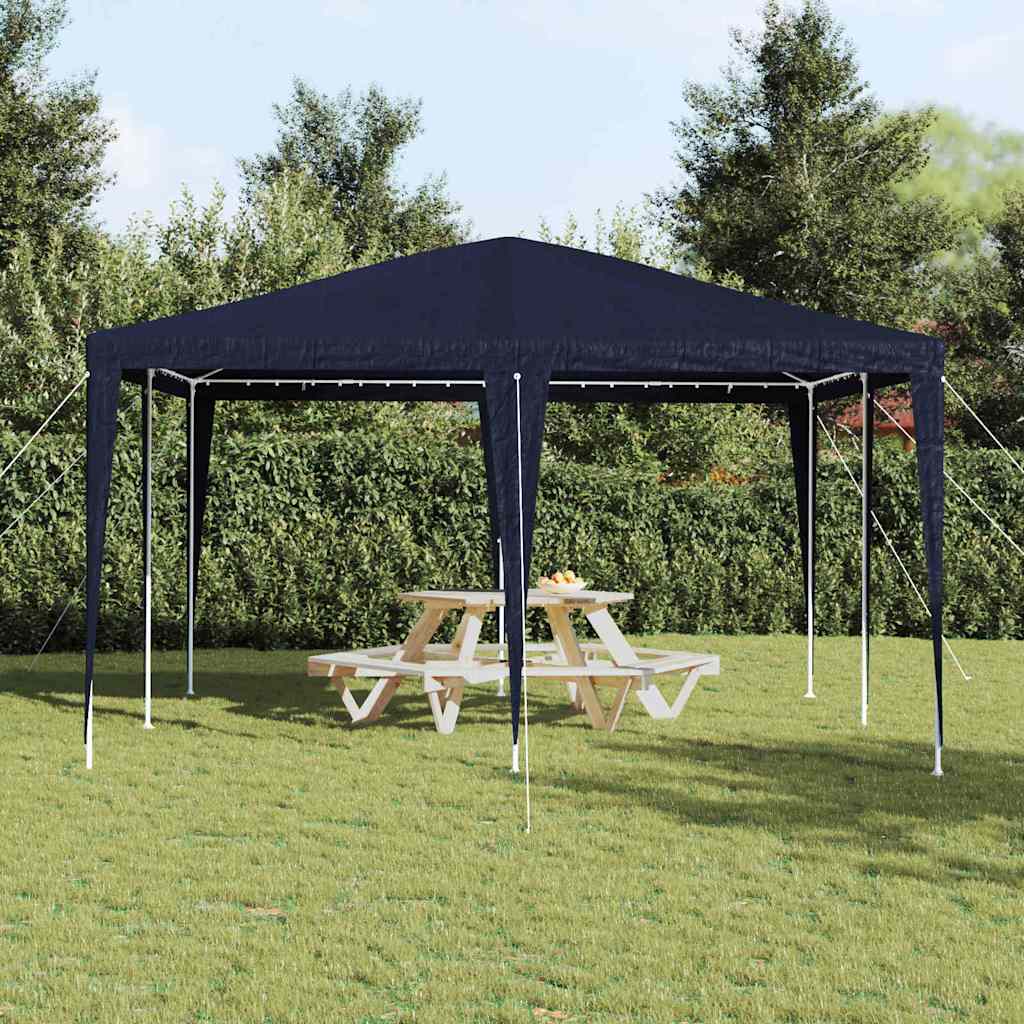 Tenda Party Blu 400 x 400 x 266 cm Polietilene e Acciaio | homemem39