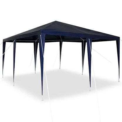 Tenda Party Blu 400 x 400 x 266 cm Polietilene e Acciaio | homemem39