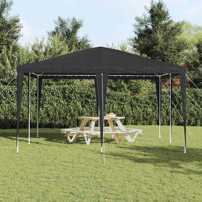 Tenda Party Antracite 400 x 400 x 266 cm Polietilene e Acciaio | homemem39