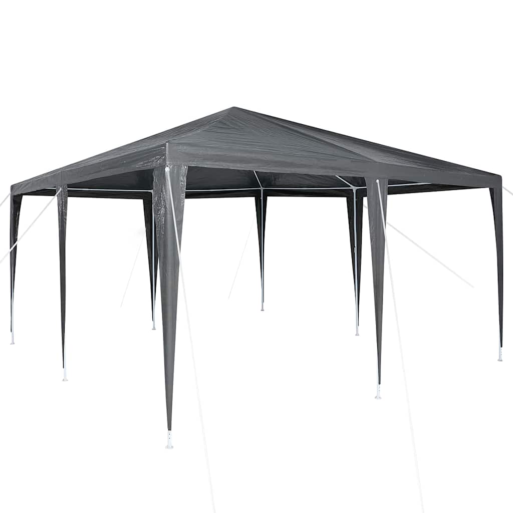 Tenda Party Antracite 400 x 400 x 266 cm Polietilene e Acciaio | homemem39