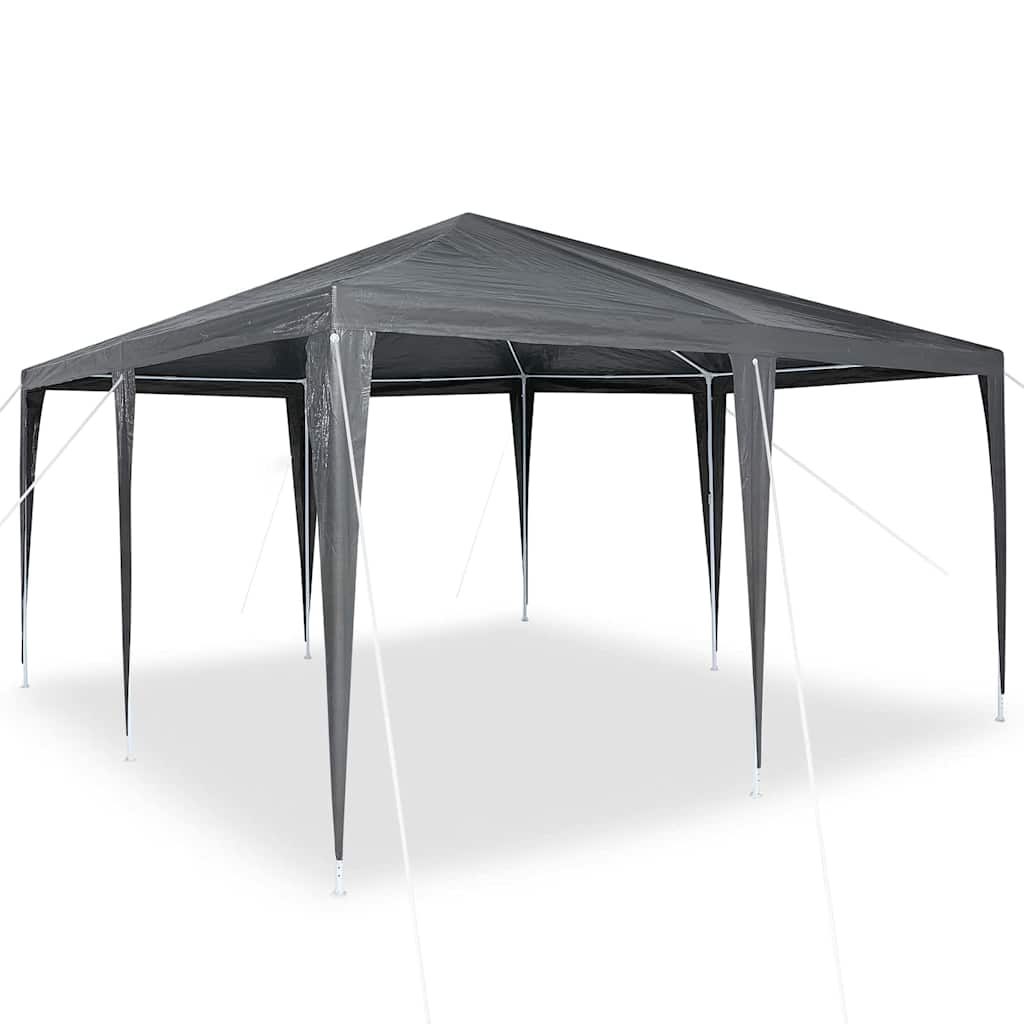 Tenda Party Antracite 400 x 400 x 266 cm Polietilene e Acciaio | homemem39