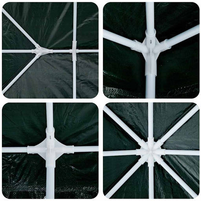 Tenda Party Verde 400 x 400 x 266 cm Polietilene e Acciaio | homemem39