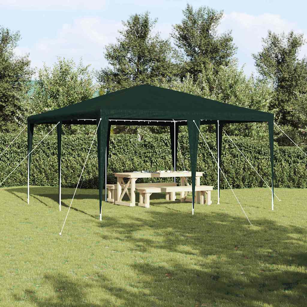 Tenda Party Verde 400 x 400 x 266 cm Polietilene e Acciaio | homemem39