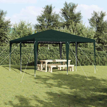 Tenda Party Verde 400 x 400 x 266 cm Polietilene e Acciaio | homemem39