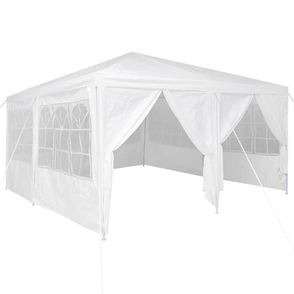 Tenda Party Bianco 400 x 400 x 266 cm Polietilene | homemem39