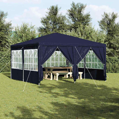 Tenda Party Blu 400 x 400 x 266 cm Polietilene | homemem39