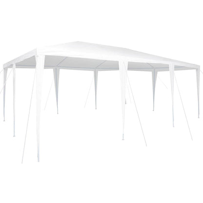 Tenda Party Bianco 600 x 400 x 266 cm Polietilene e Acciaio | homemem39