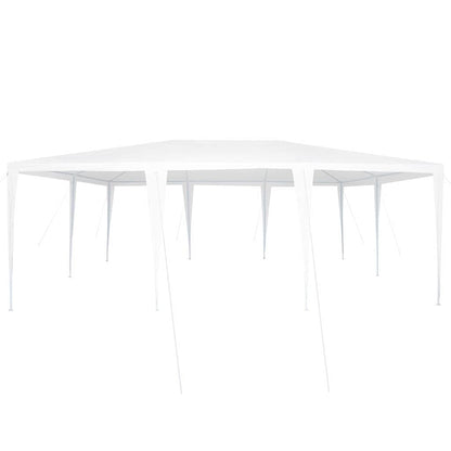 Tenda Party Bianco 600 x 400 x 266 cm Polietilene e Acciaio