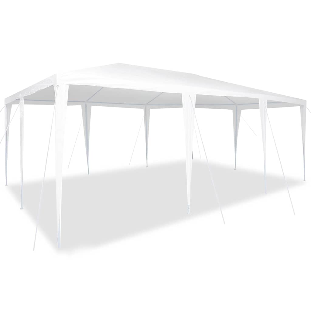 Tenda Party Bianco 600 x 400 x 266 cm Polietilene e Acciaio | homemem39