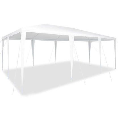 Tenda Party Bianco 600 x 400 x 266 cm Polietilene e Acciaio | homemem39