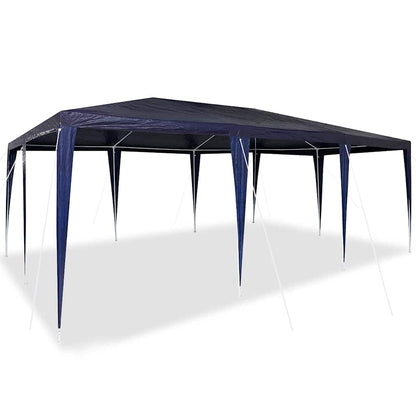 Tenda Party Blu 600 x 400 x 266 cm Polietilene e Acciaio | homemem39