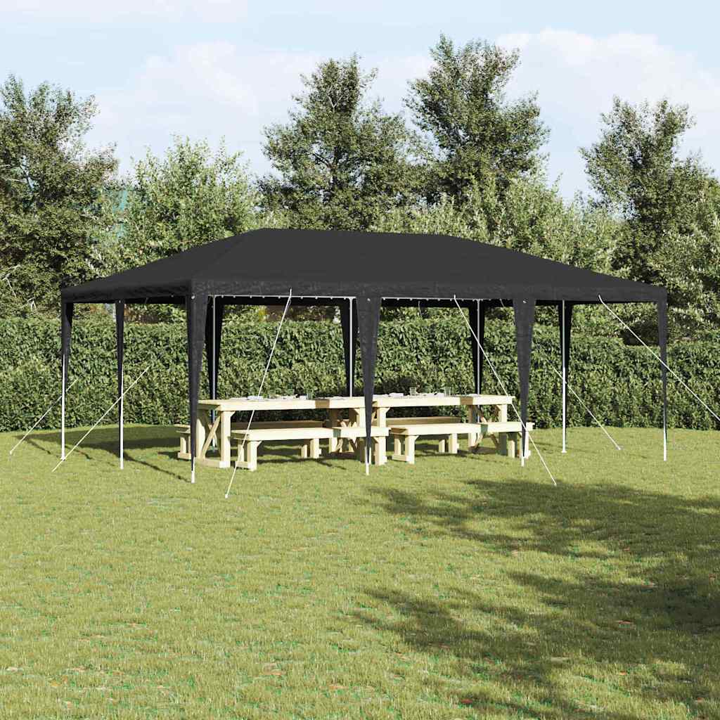 Tenda Party Antracite 600 x 400 x 266 cm Polietilene e Acciaio | homemem39