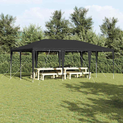 Tenda Party Antracite 600 x 400 x 266 cm Polietilene e Acciaio