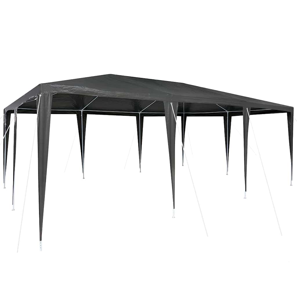 Tenda Party Antracite 600 x 400 x 266 cm Polietilene e Acciaio | homemem39