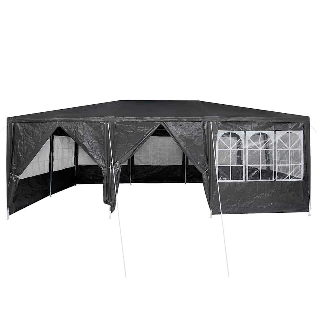 Tenda Party Antracite 600 x 400 x 266 cm Polietilene | homemem39