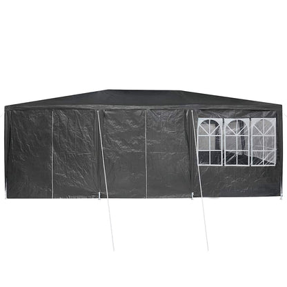 Tenda Party Antracite 600 x 400 x 266 cm Polietilene