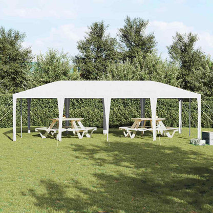 Tenda Party Bianco 800 x 400 x 266 cm Polietilene e Acciaio | homemem39
