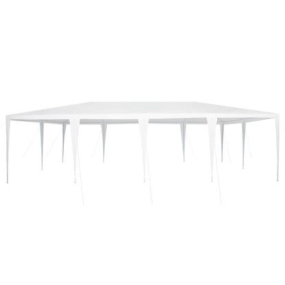Tenda Party Bianco 800 x 400 x 266 cm Polietilene e Acciaio | homemem39