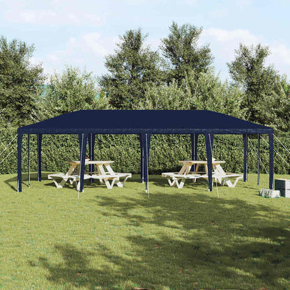 Tenda Party Blu 800 x 400 x 266 cm Polietilene e Acciaio | homemem39