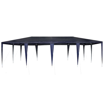 Tenda Party Blu 800 x 400 x 266 cm Polietilene e Acciaio