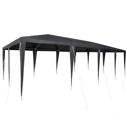 Tenda Party Antracite 800 x 400 x 266 cm Polietilene e Acciaio | homemem39