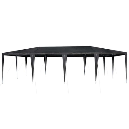 Tenda Party Antracite 800 x 400 x 266 cm Polietilene e Acciaio | homemem39