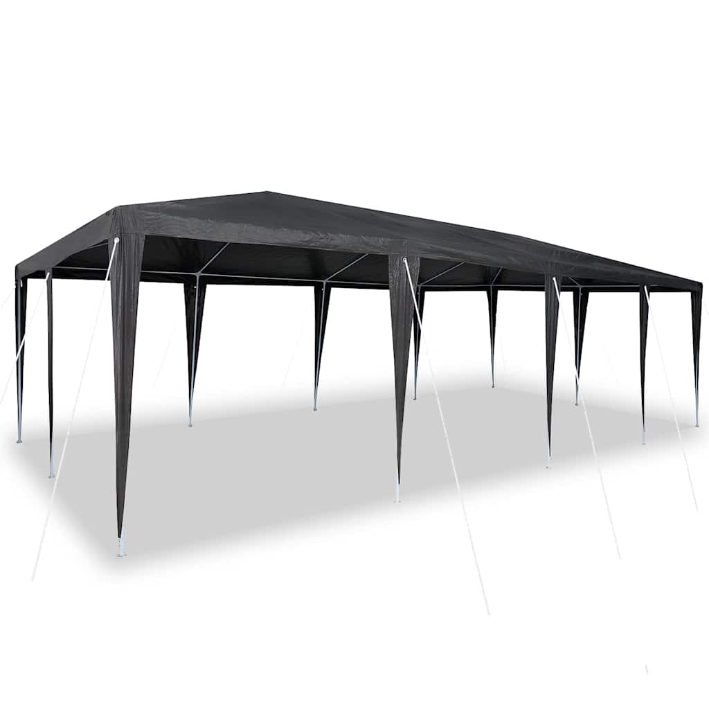 Tenda Party Antracite 800 x 400 x 266 cm Polietilene e Acciaio | homemem39