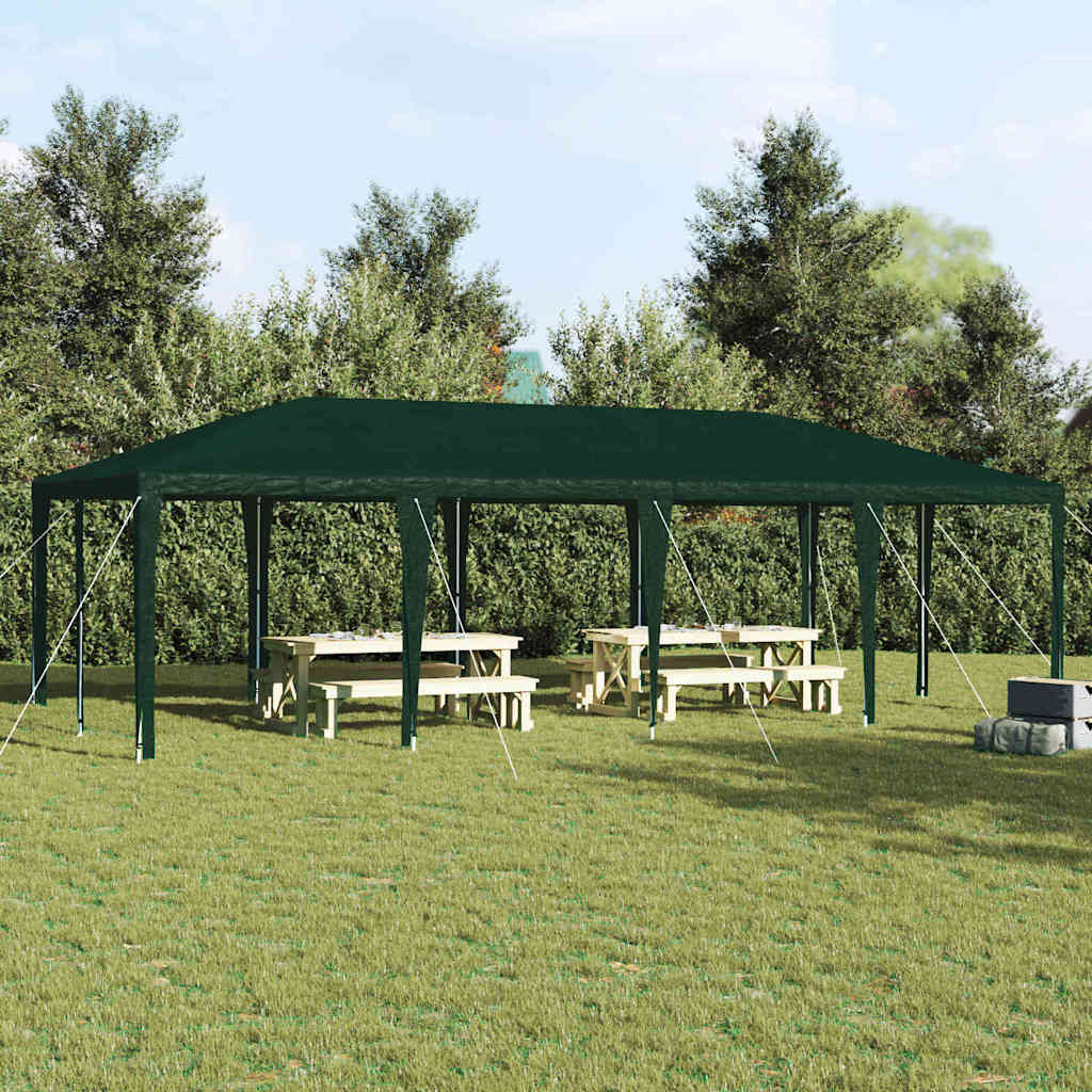 Tenda Party Verde 800 x 400 x 266 cm Polietilene e Acciaio | homemem39