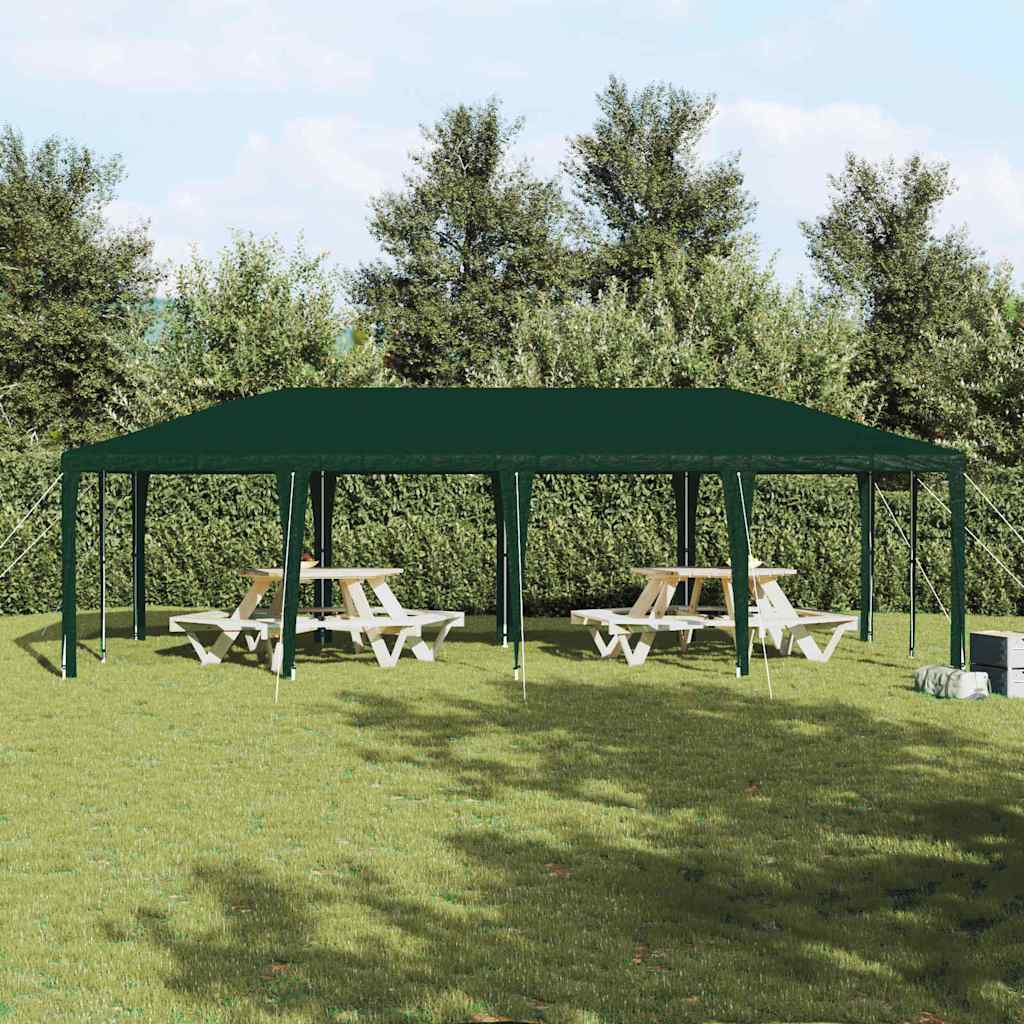 Tenda Party Verde 800 x 400 x 266 cm Polietilene e Acciaio | homemem39