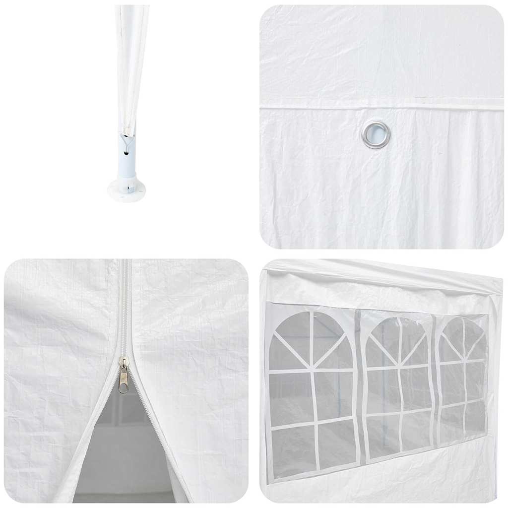 Tenda Party Bianco 800 x 400 x 266 cm Polietilene | homemem39