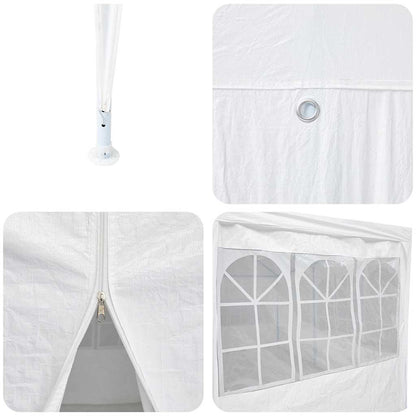 Tenda Party Bianco 800 x 400 x 266 cm Polietilene